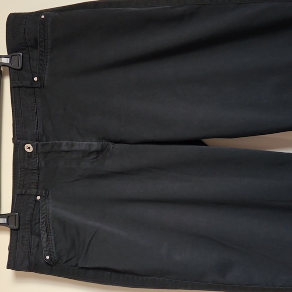 White House Black Market Crop Straight Leg Pants Casual Ribbon Line At Sides 12 - Picture 5 of 15